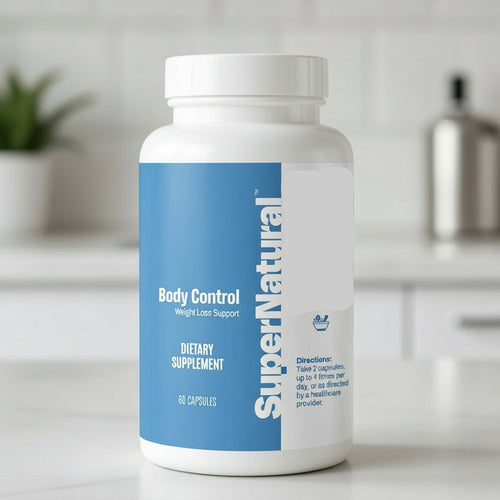 SuperNatural BodyControl Bottle Label